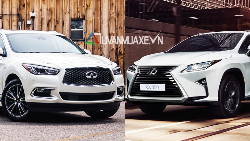 So sánh xe Lexus RX350 và Infiniti QX60 2017 tại Việt Nam - Ảnh 1