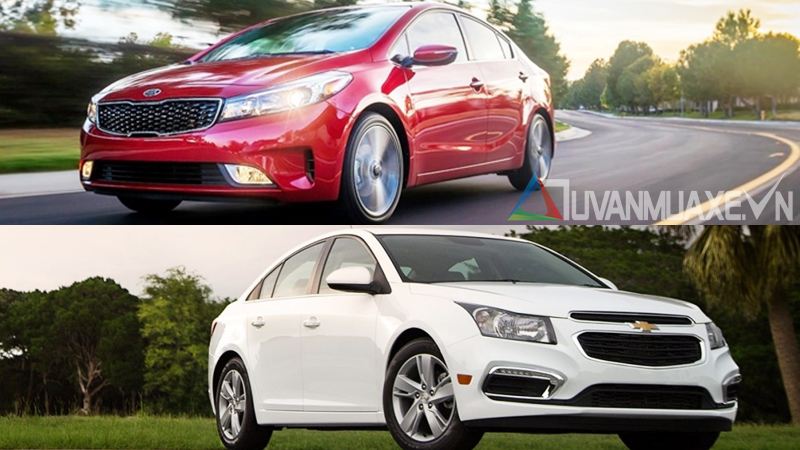 So sánh xe Chevrolet Cruze và Kia Cerato 2016 - Ảnh 1