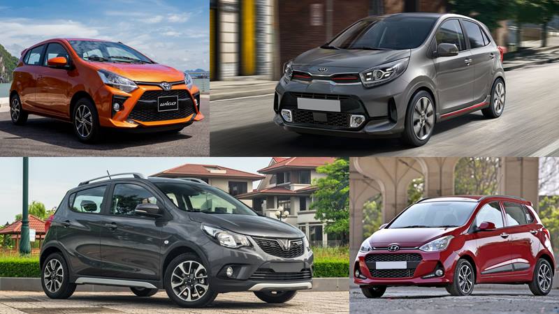 So sánh giá xe nhỏ i10, Fadil, Wigo, Brio, Morning 2021 - Ảnh 1