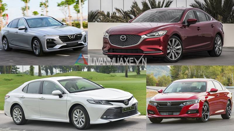 So sánh giá xe sedan 1 tỷ - Camry, LUX A2.0, Mazda6, Accord - Ảnh 1