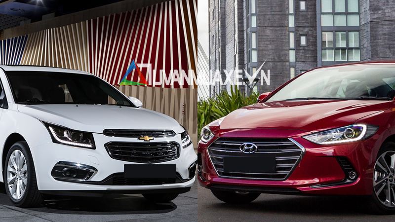 So sánh xe Hyundai Elantra và Chevrolet Cruze 2017 - Ảnh 1