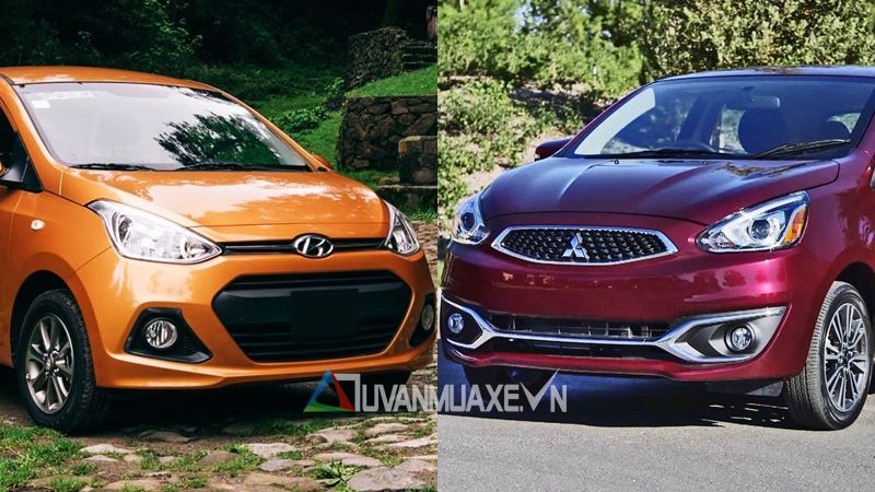 So sánh xe Hyundai Grand i10 và Mitsubishi Mirage - Ảnh 1