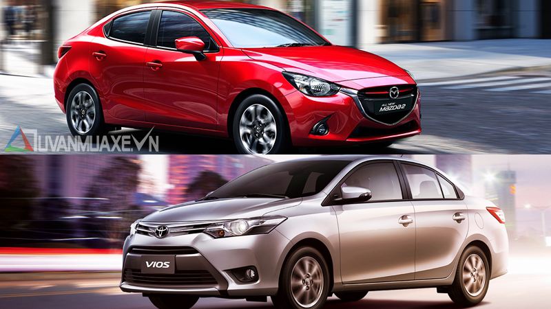 So sánh xe Mazda 2 và Toyota Vios 2016 - Ảnh 14