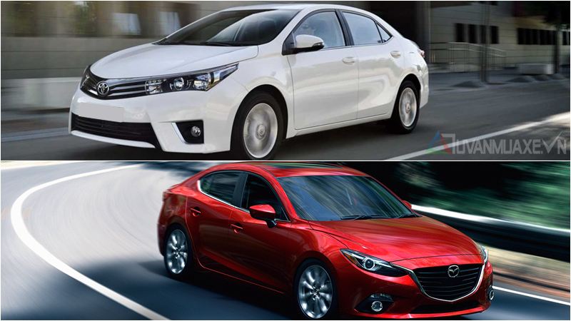 So sánh Mazda 3 và Toyota Altis 2016 phiên bản động cơ 2.0L - Ảnh 1