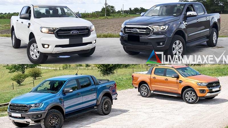 So sánh trang bị các phiên bản Ford Ranger 2020 mới - Ảnh 1