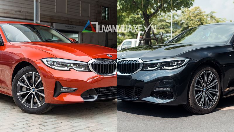  Compara las dos versiones de BMW 330i Sportline y 330i M Sport