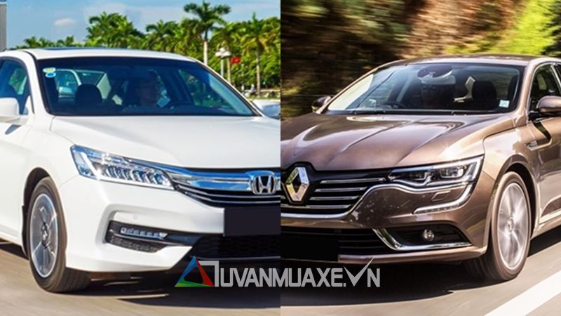 So sánh xe Honda Accord và Renault Talisman 2017 - Ảnh 1