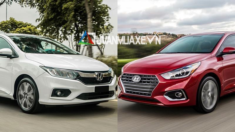 So sánh xe Honda City TOP và Hyundai Accent 2018 bản đặc biệt - Ảnh 1
