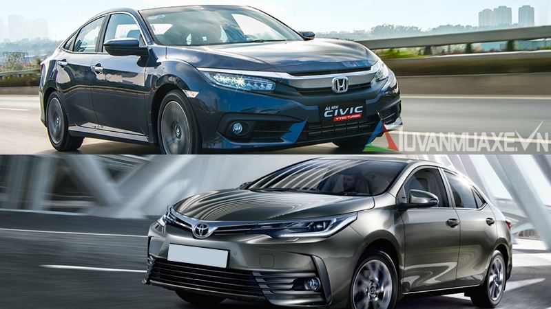 So sánh Honda Civic và Toyota Altis 2018 - Ảnh 16