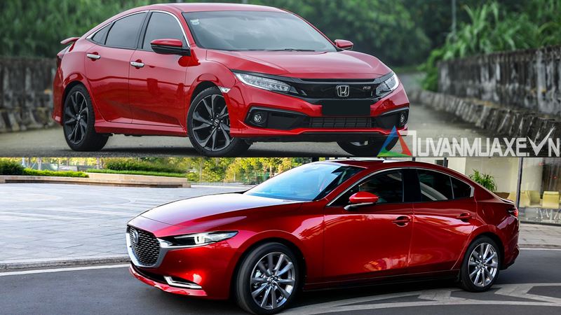 So sánh xe Honda Civic và Mazda 3 2020 bản cao cấp - Ảnh 14