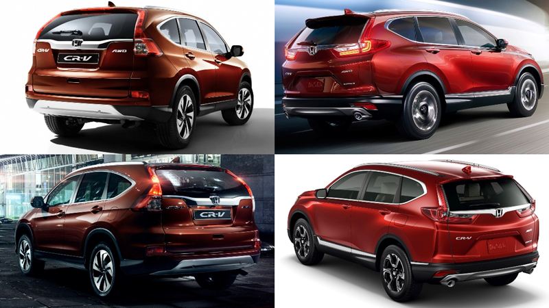 So sánh xe Honda CR-V 2017 và phiên bản cũ - Ảnh 4