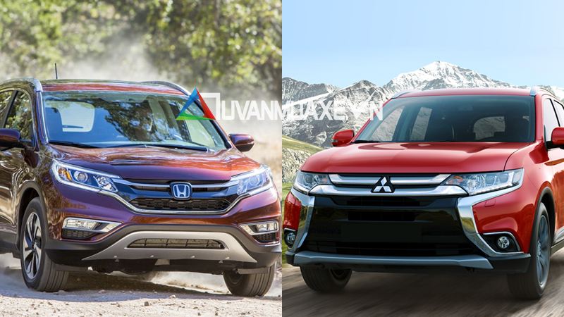 So sánh xe Honda CR-V và Mitsubishi Outlander 2017 - Ảnh 1