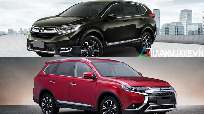 So sánh Honda CR-V 7 chỗ và Mitsubishi Outlander 2020 mới - Ảnh 14