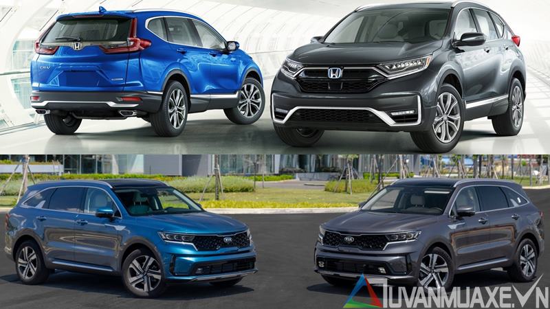 So sánh xe Honda CR-V và KIA Sorento 2021 mới - Ảnh 14