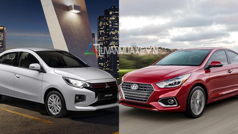 So sánh xe Mitsubishi Attrage 2020 và Hyundai Accent 2020 - Ảnh 1