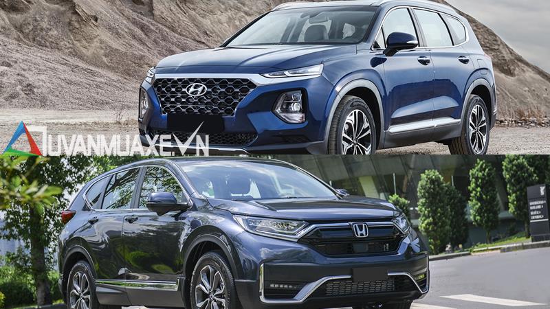 So sánh xe Hyundai SantaFe và Honda CR-V 2020 mới - Ảnh 14