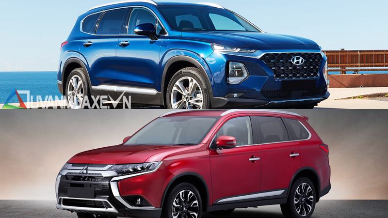 So sánh xe Hyundai SantaFe và Mitsubishi Outlander 2020 - Ảnh 14