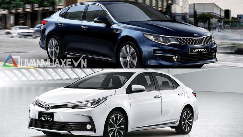 So sánh xe Kia Optima và Toyota Altis 2018 - Ảnh 16