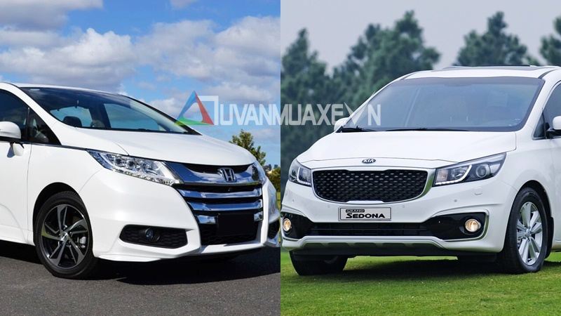 So sánh xe Kia Sedona và Honda Odyssey 2016 - Ảnh 1