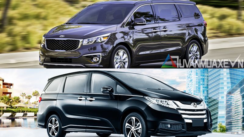 So sánh xe Kia Sedona và Honda Odyssey 2016 - Ảnh 12