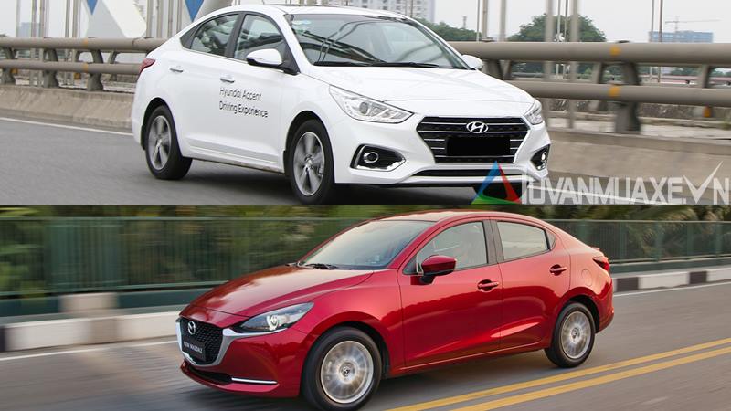 So sánh xe Hyundai Accent và Mazda 2 Sedan 2020 mới - Ảnh 14