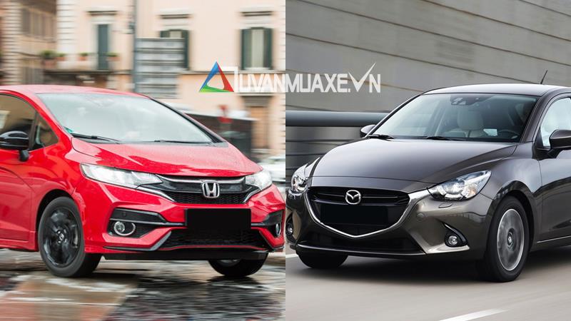 So sánh xe Mazda 2 Hatchback và Honda Jazz 2018 - Ảnh 1