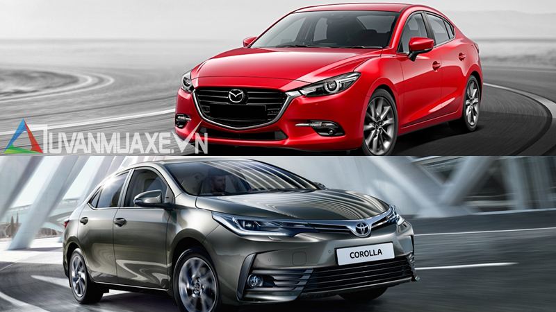 So sánh xe Mazda 3 và Toyota Altis 2018 - Ảnh 16