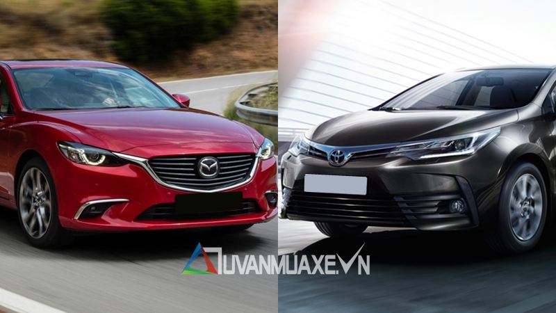  Compara Mazda 6 e Toyota Altis 2018