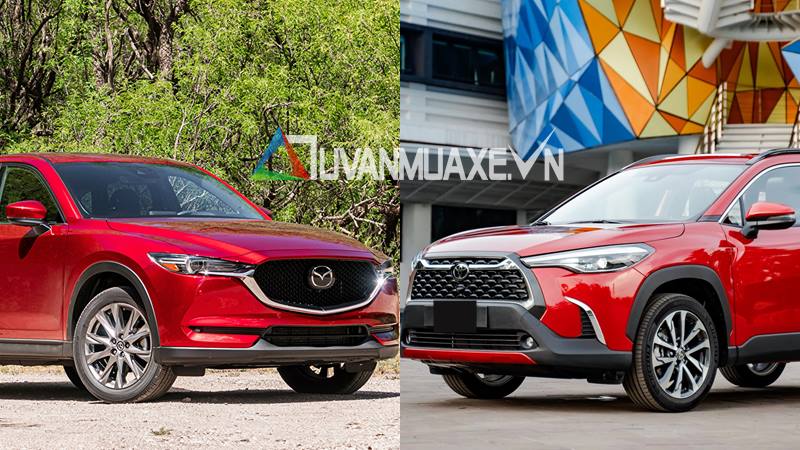 So sánh xe Mazda CX-5 và Toyota Corolla Cross 2020 mới - Ảnh 1