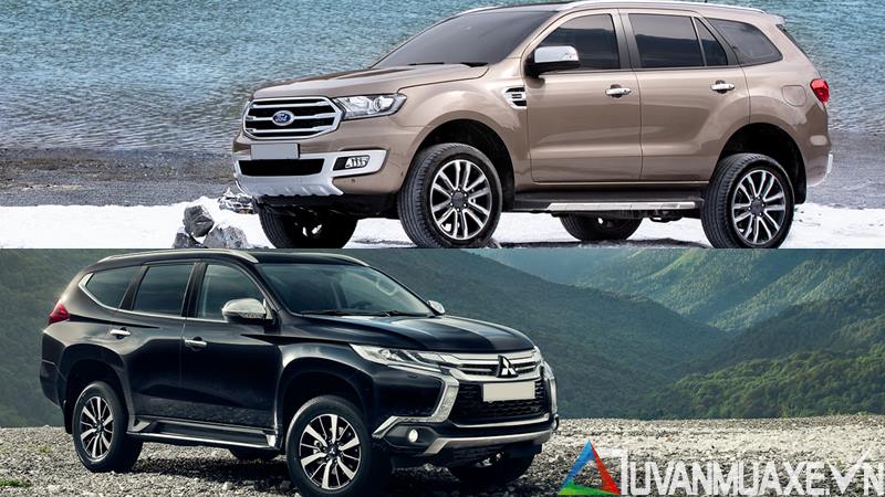 So sánh xe Mitsubishi Pajero Sport và Ford Everest 2018-2019 bản cao cấp - Ảnh 14