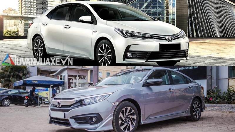 So sánh xe Toyota Altis 1.8G và Honda Civic 1.8E 2018 - Ảnh 16