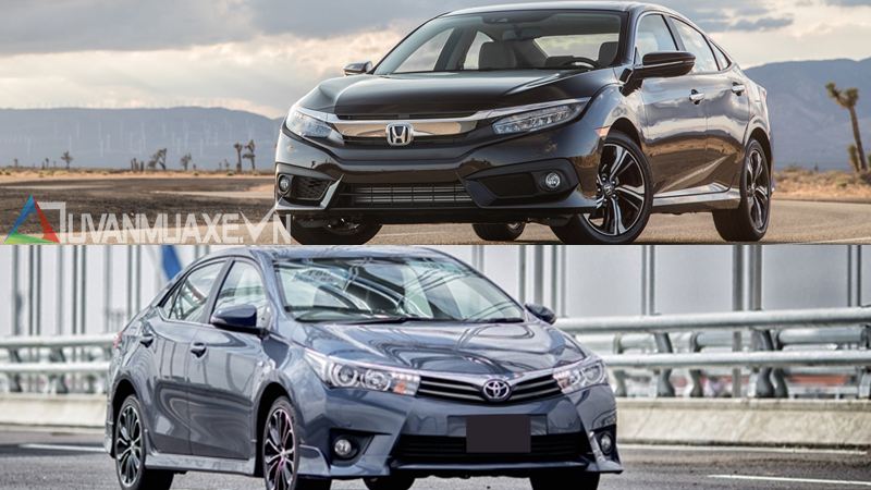 So sánh xe Toyota Altis và Honda Civic 2017 - Ảnh 14