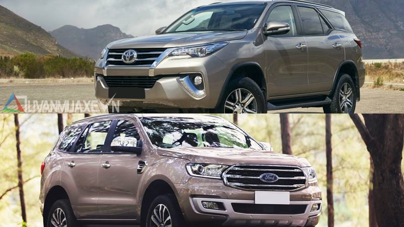 So sánh xe Toyota Fortuner và Ford Everest 2018-2019 bản cao cấp - Ảnh 14