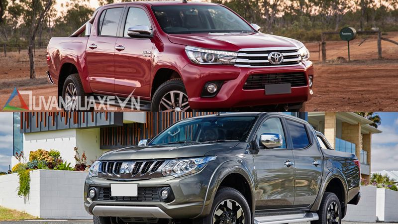 So sánh xe Mitsubishi Triton và Toyota Hilux 2017 - Ảnh 14