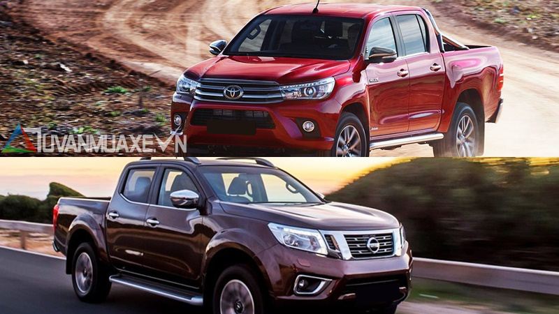 So sánh xe Nissan Navara và Toyota Hilux 2016-2017 bản cao cấp - Ảnh 14