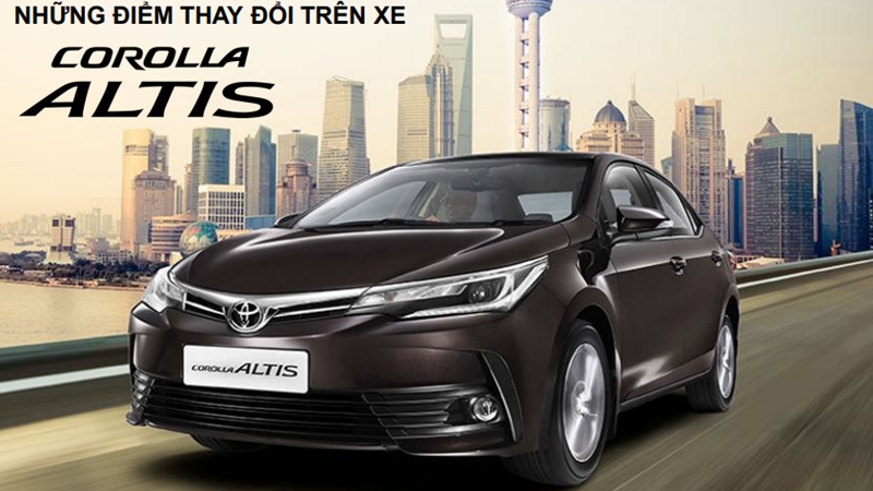 Những điểm thay đổi mới trên Toyota Altis 2018 tại Việt Nam - Ảnh 1