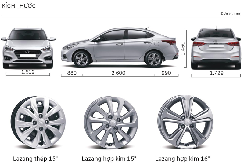 Thông số kỹ thuật và trang bị của Hyundai Accent 2018 tại Việt Nam - Ảnh 12