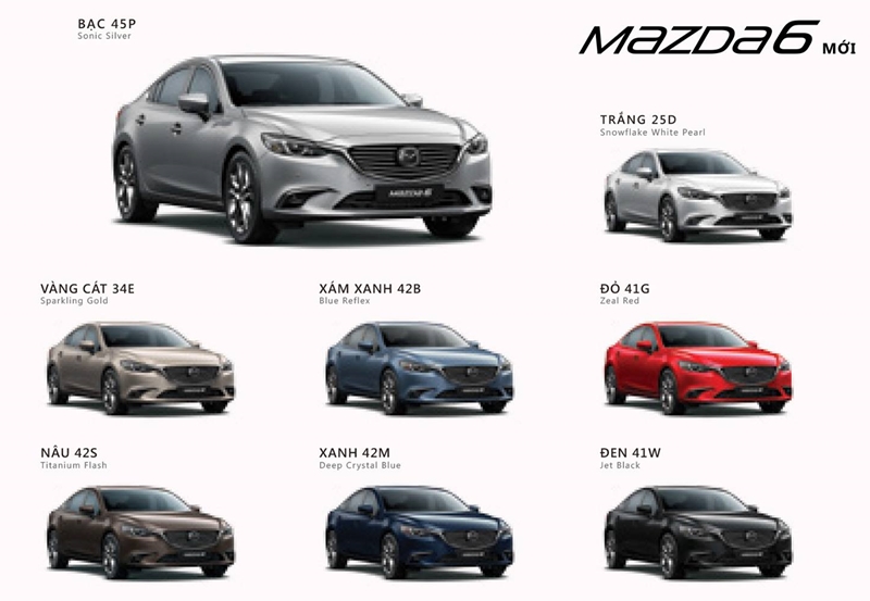Bán xe ô tô Mazda 6 20 Luxury 2018 Màu đen đã qua sử dụng