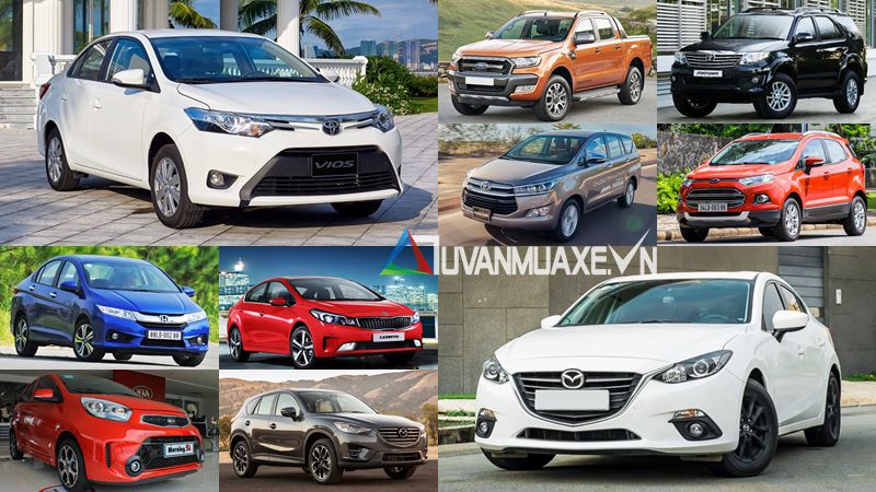 Những dòng xe ô tô bán chạy nhất thị trường Việt Nam năm 2016 - Ảnh 1