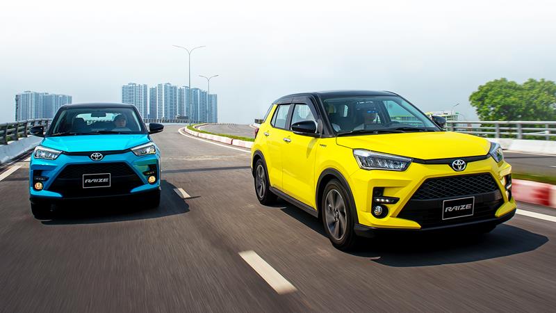 Giá bán xe Toyota Raize 2022 tại Việt Nam từ 527 triệu đồng - Ảnh 1