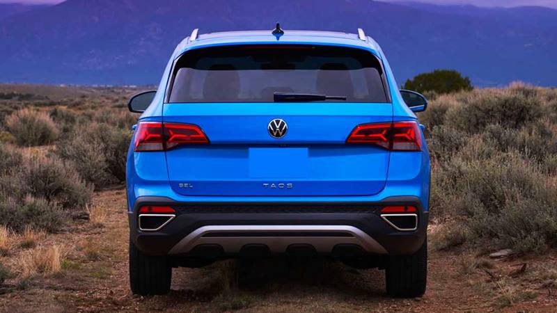  El nuevo SUV pequeño Volkswagen Taos del fabricante de automóviles alemán