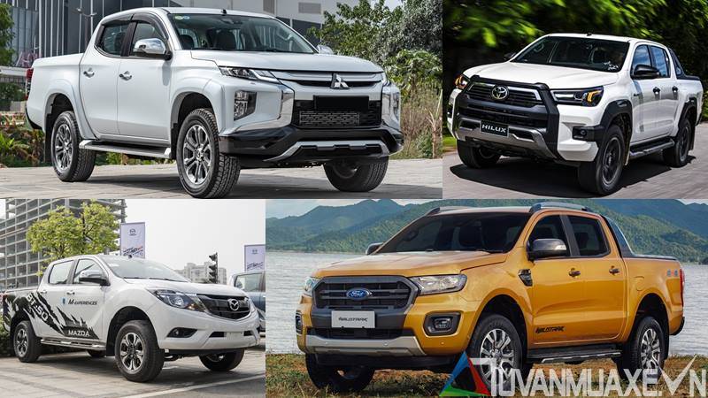 Giá bán xe bán tải 2020 tại Việt Nam - Ranger, Triton, Hilux mới  - Ảnh 1